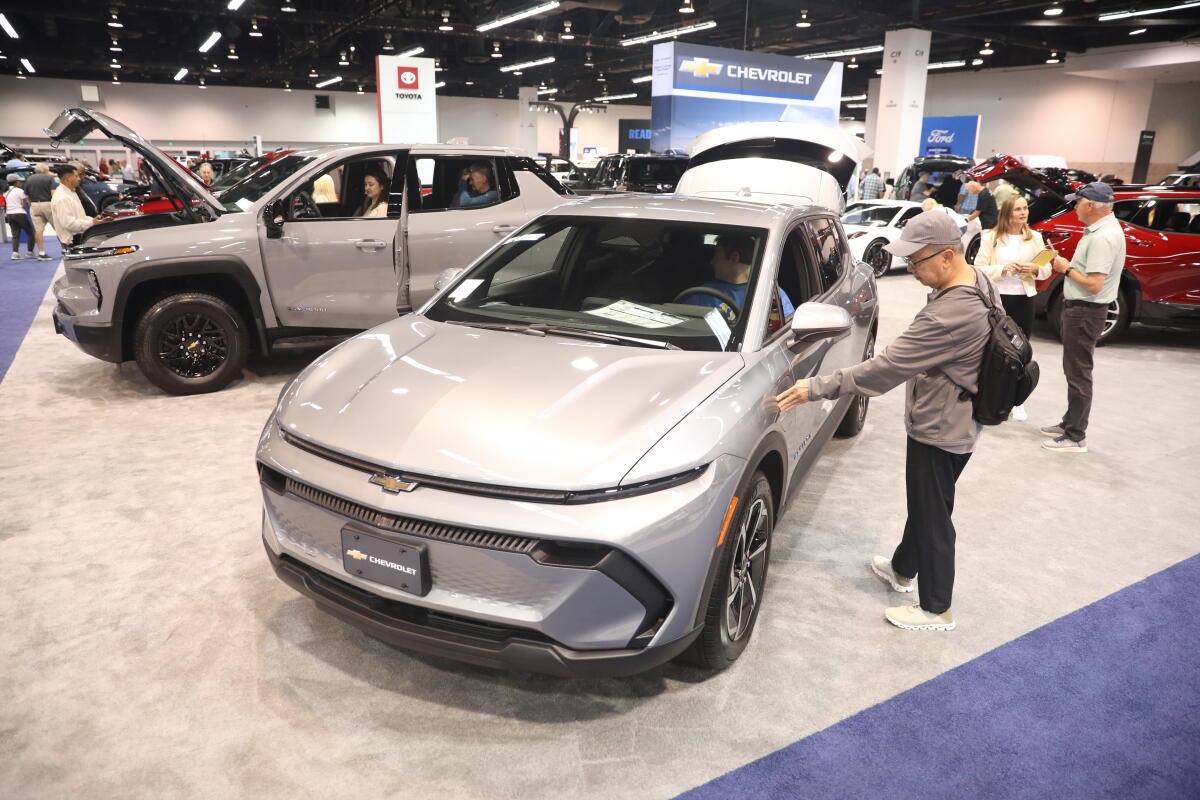 Oc Auto Machine Orange Country Auto Show is a showcase for the latest EVs - Los Angeles ...