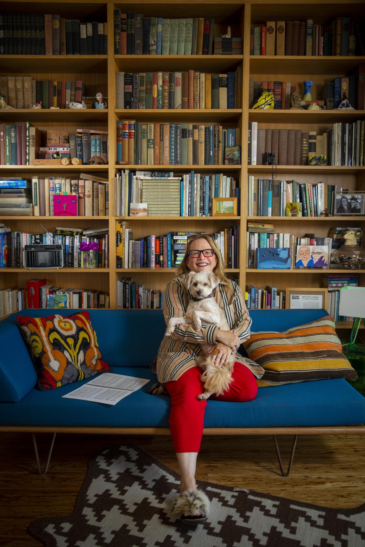 Composer Laura Karpman at home in L.A.
