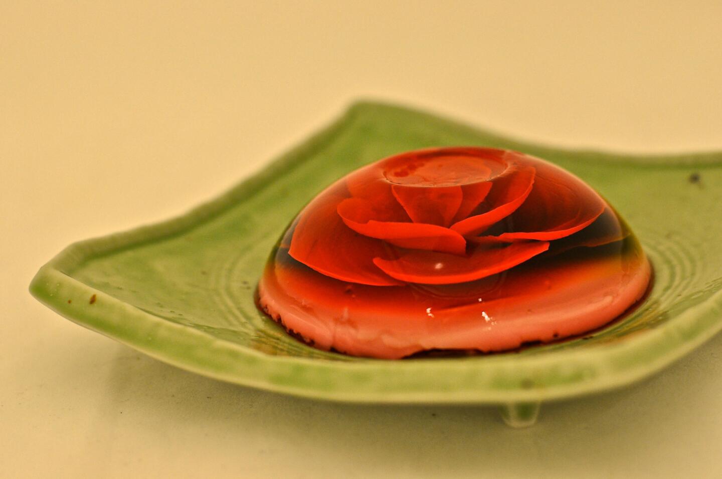 One of Mimi Guzman's gelatin flowers.