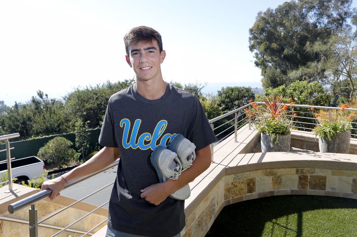 Laguna Beach senior boys' cross-country runner Mateo Bianchi has committed to UCLA. 