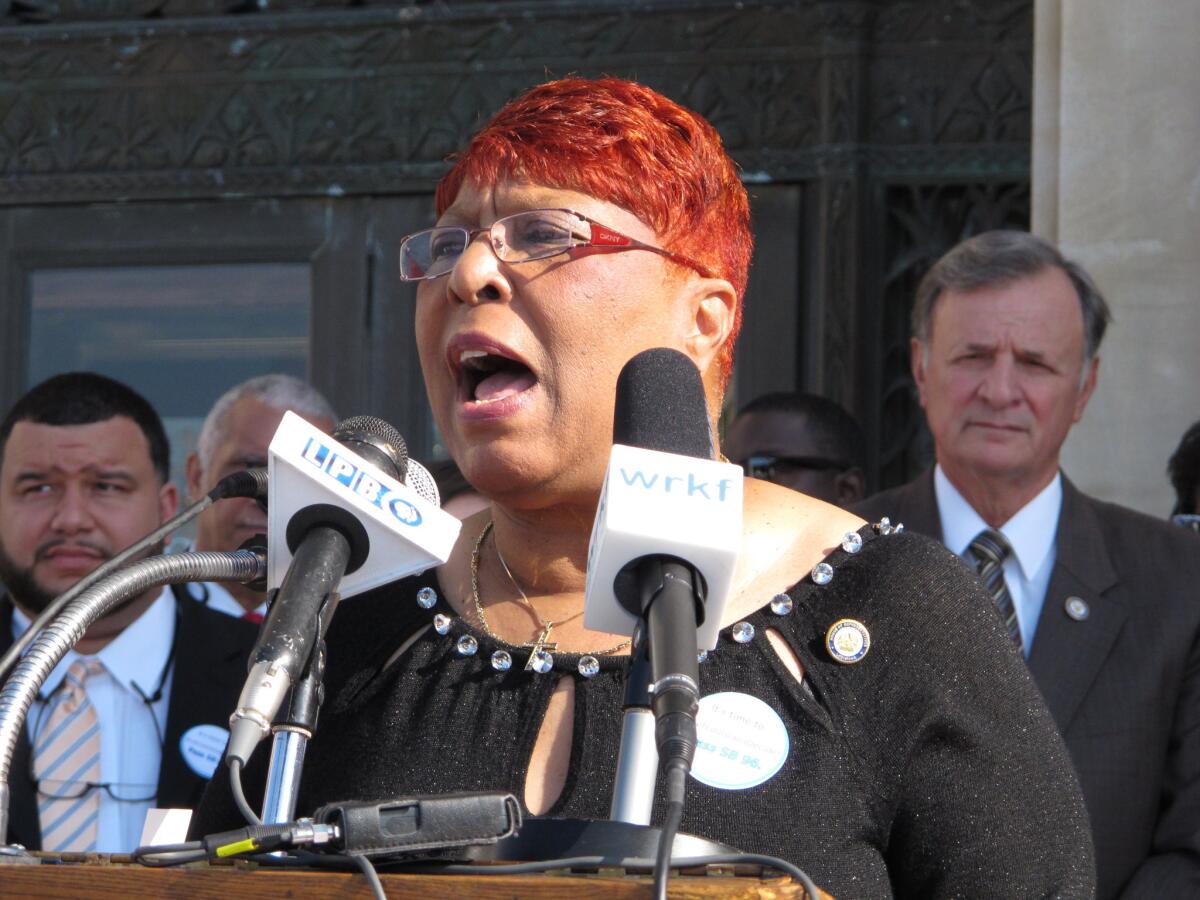 Between 2011 and 2014, 12 men were arrested in East Baton Rouge Parish in Louisiana under the state's remaining anti-sodomy laws. When Patricia Smith, a member of the Louisiana House of Representatives representing East Baton Rouge, responded to the arrests of 12 men by introducing a bill that would remove the anti-sodomy statutes, the House rejected the bill, 66 to 27.