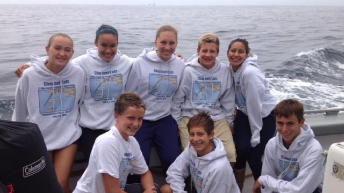San Diego Teens Tackle Catalina Channel to Support Boys & Girls Club