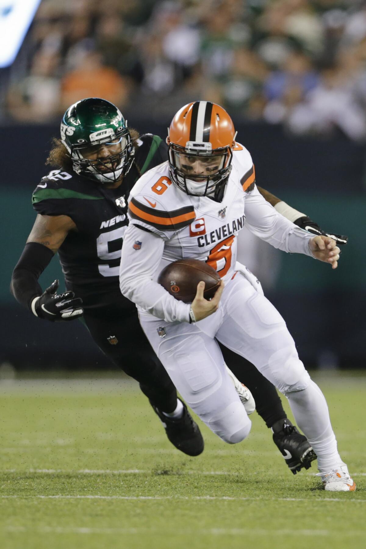 Beckham puts on show in MetLife return, Browns top Jets 23-3 - The