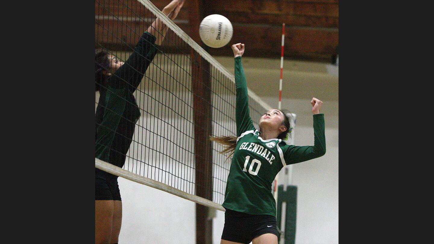 Photo Gallery: Glendale Adventist Academy sweeps Orangewood in nonleague girls' volleyball