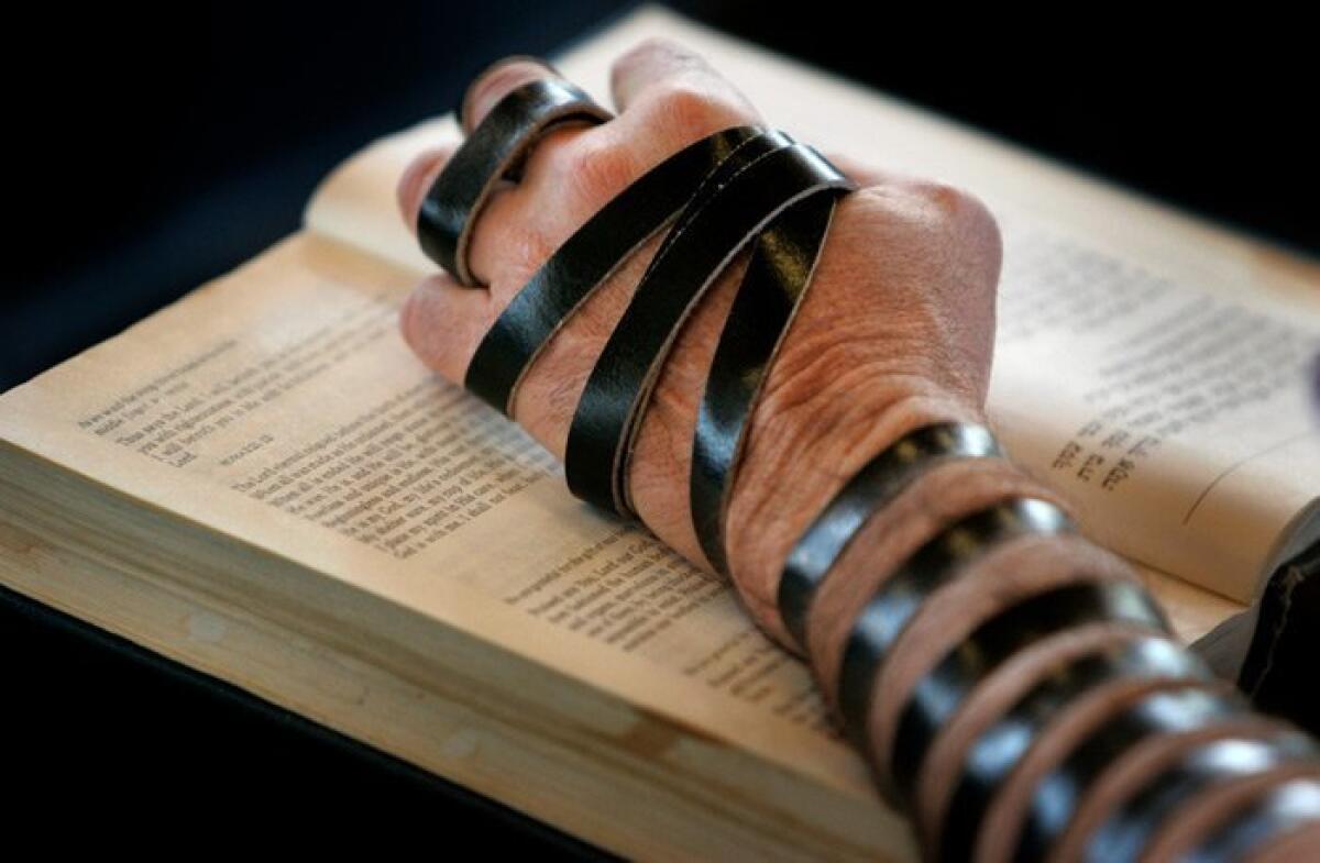 As we wrap our tefilin, we bind with our G-d