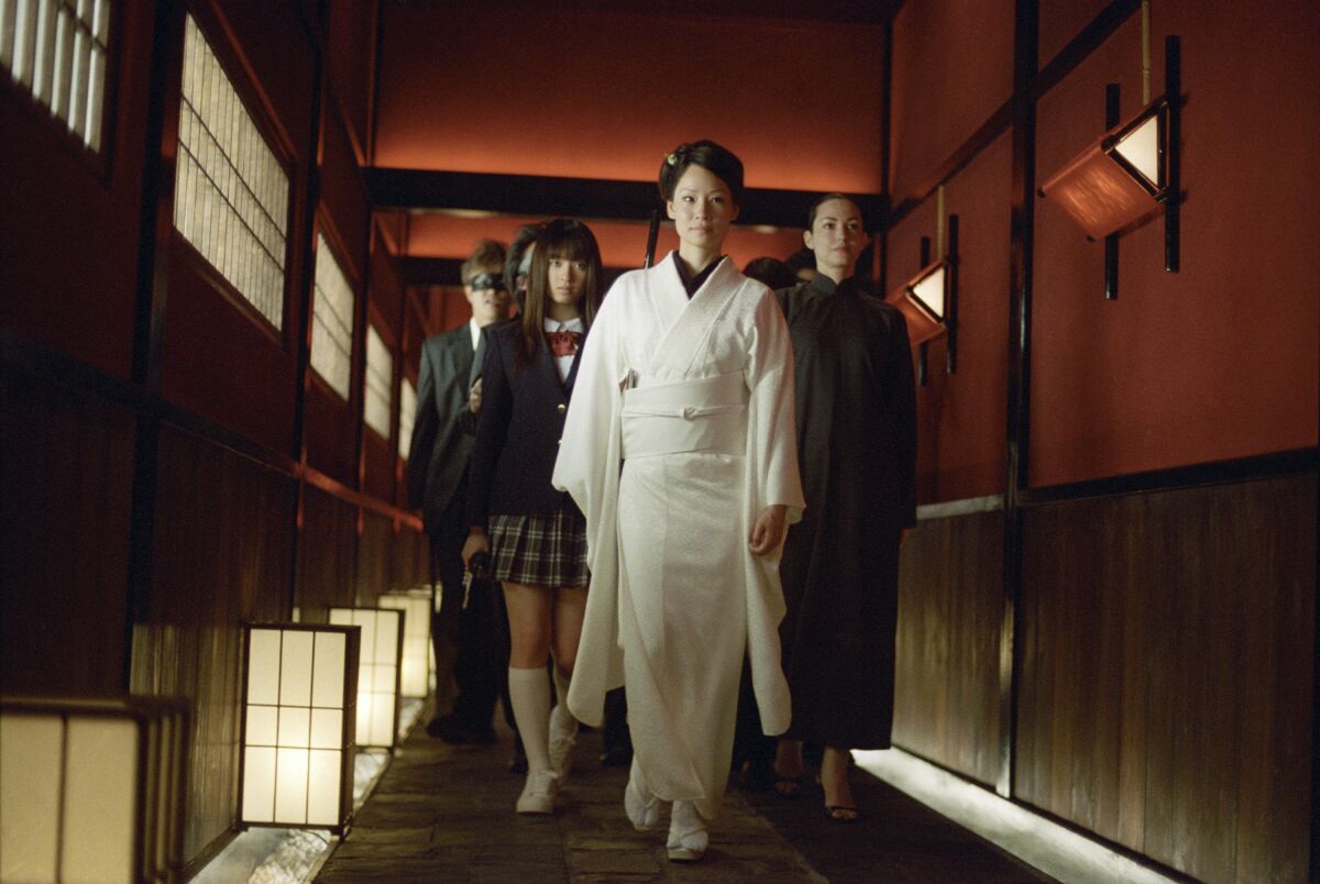 Lucy Liu as the deadly O-Ren Ishii in Quentin Tarantino's "Kill Bill."