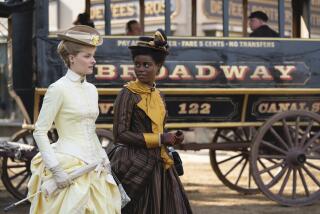 Louisa Jacobson (left) and Denée Benton in "The Gilded Age."