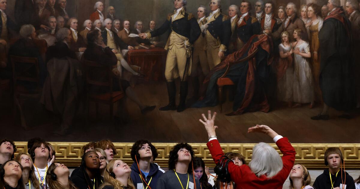 Column: Males like Trump characterize what the founders have been preventing towards Column: Males like Trump characterize what the founders have been preventing towards