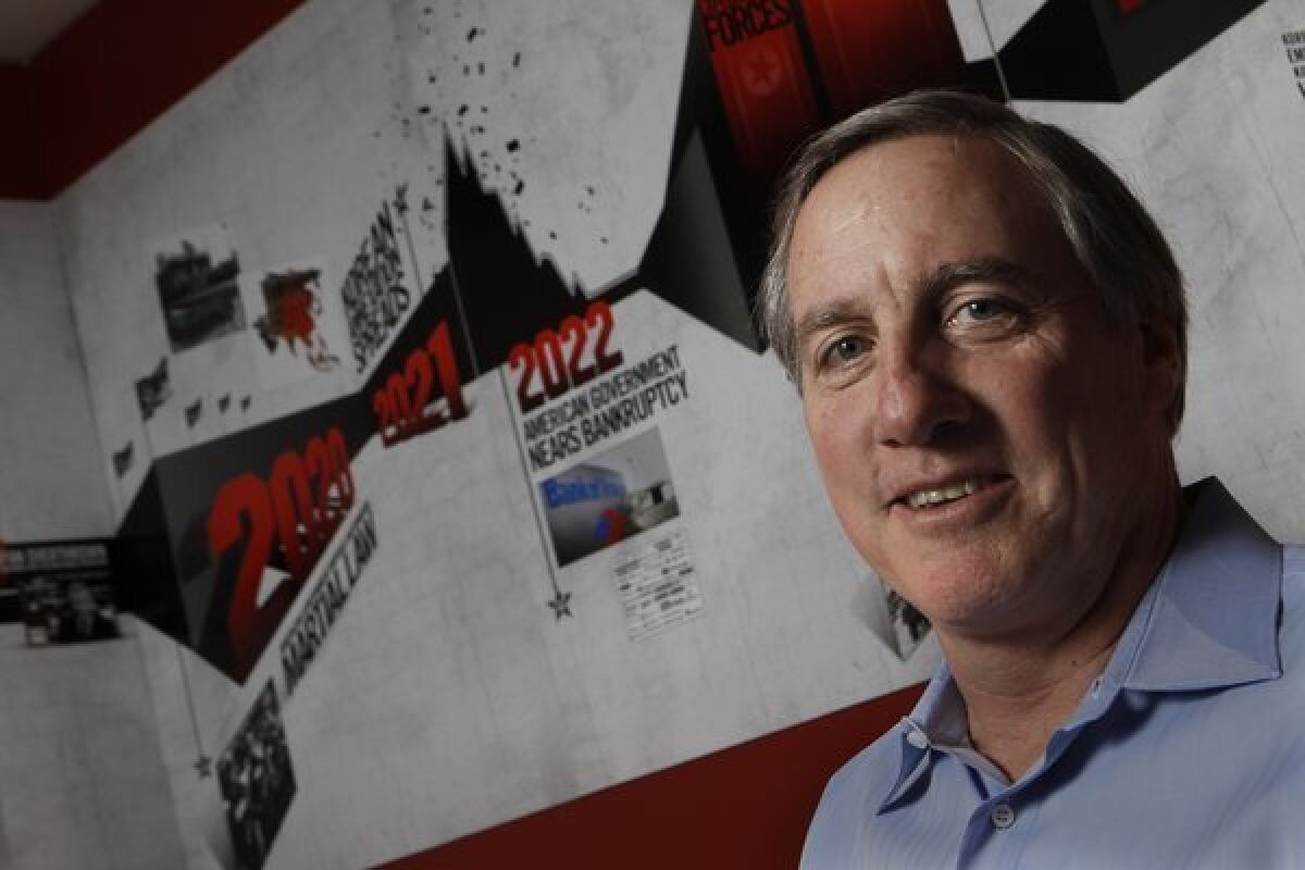 THQ, led by Chief Executive Brian Farrell, lost half its stock value Tuesday.