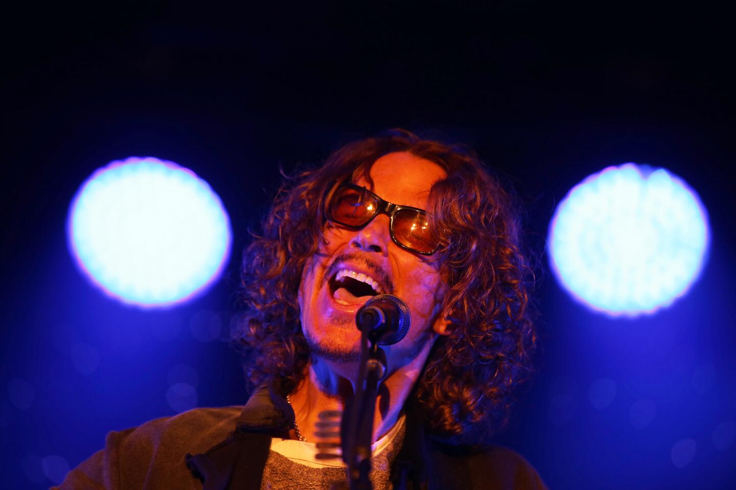 Chris Cornell plays Sunday on Night 2 of KROQ's annual Almost Acoustic Christmas event at the Forum.