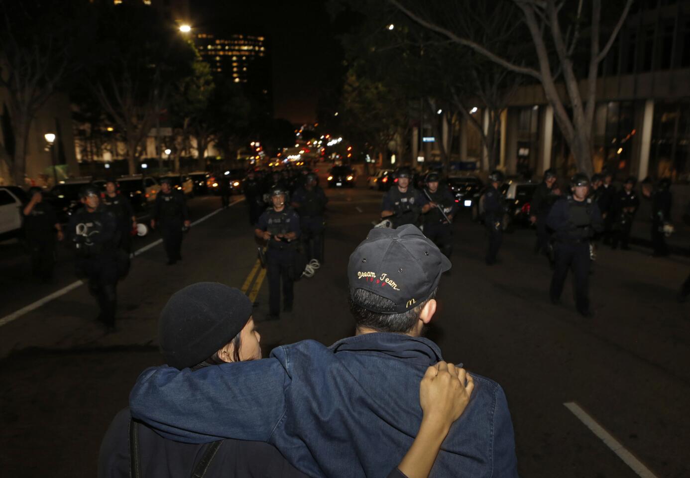 Anti-Trump protest