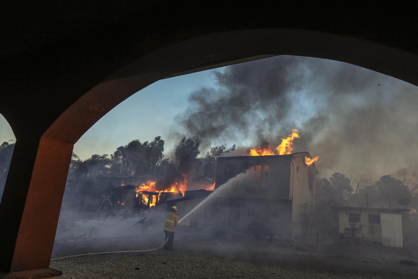 Creek fire