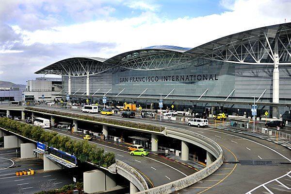 The International Terminal at San Francisco International Airport features modern architecture and amenities such as a wine store, museum, upscale shopping and spa.