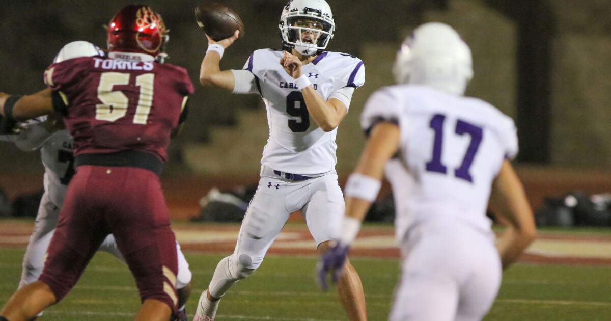 HIGH SCHOOL FOOTBALL RANKINGS: Undefeated Lincoln, Carlsbad, Granite Hills and Helix top poll