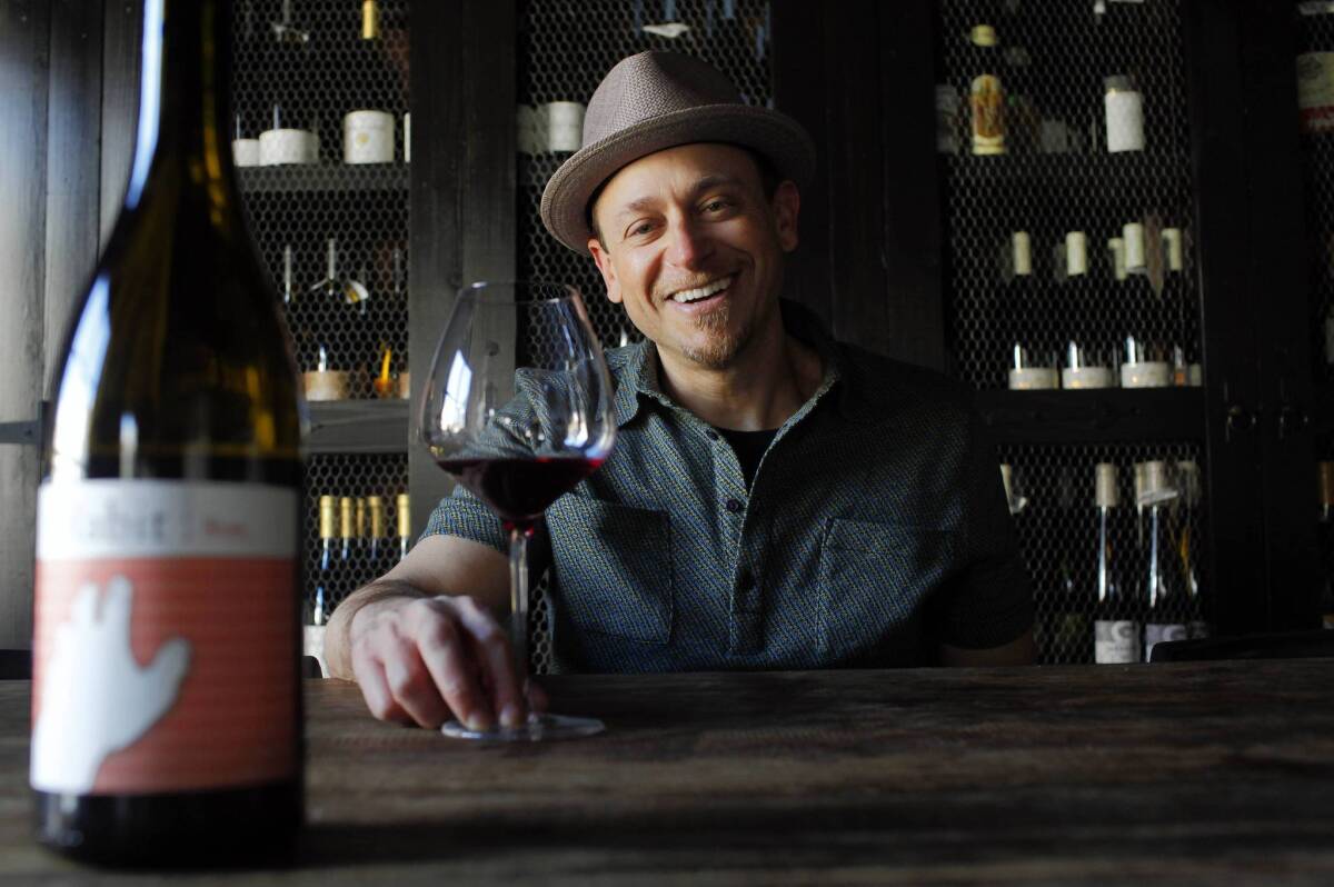 Jeff Fischer is a garagiste, or independent, winemaker who started his label, Habit, out of his home six years ago.