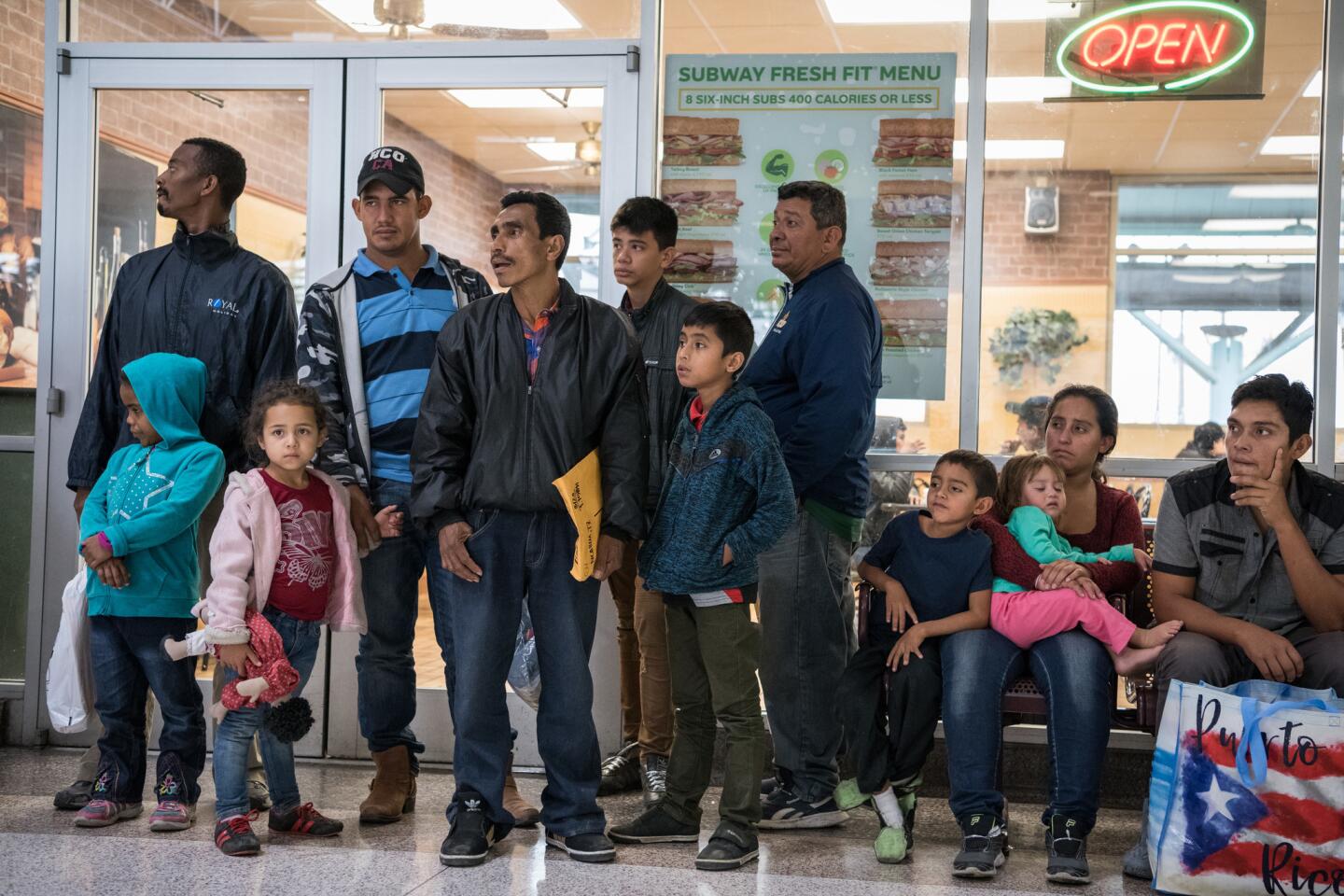Migrants released in Texas