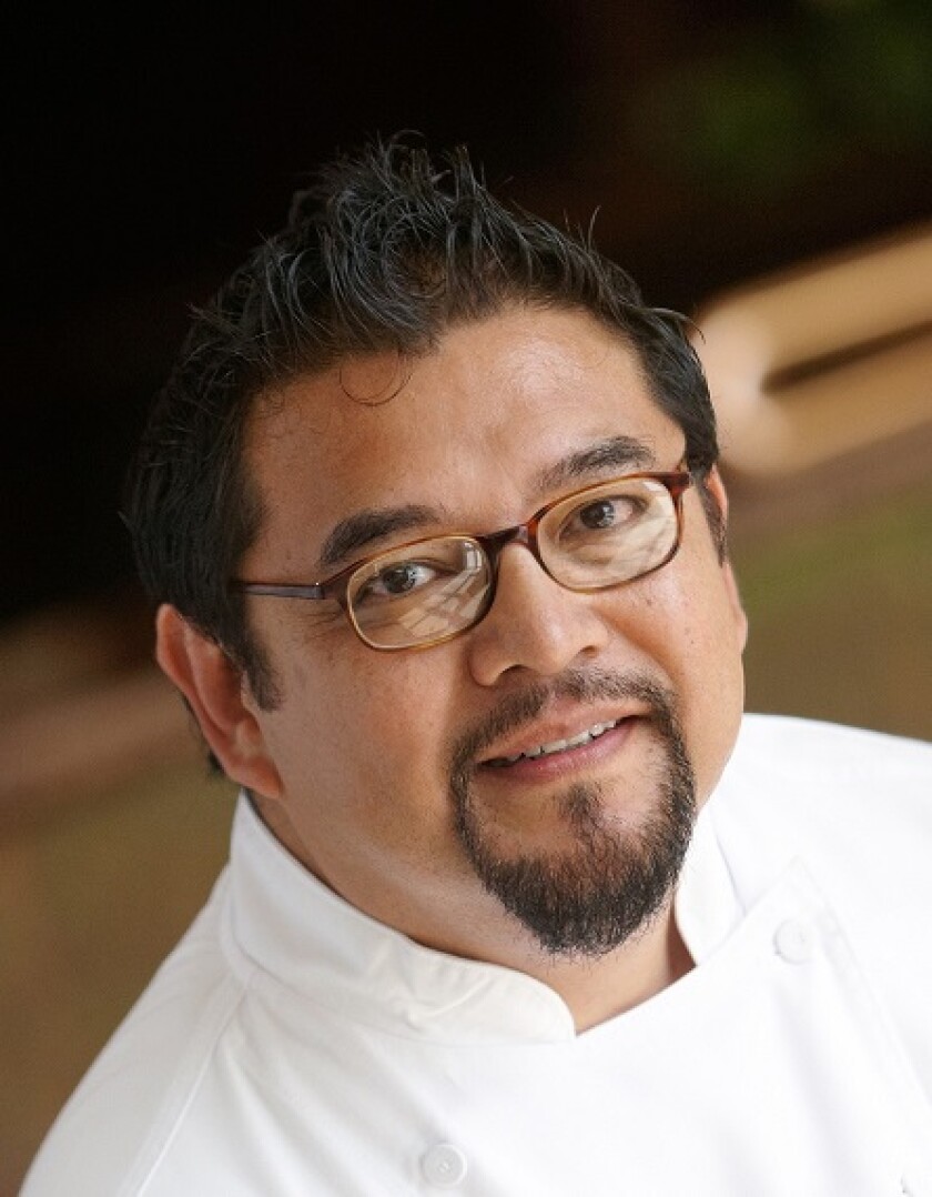 Larry D. Banares, executive chef and director of restaurants for Viejas Casino and Resort.