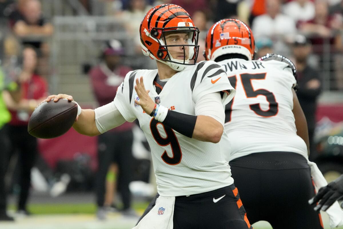 Joe Burrow scrambles, finds Ja'Marr Chase for Bengals' first touchdown