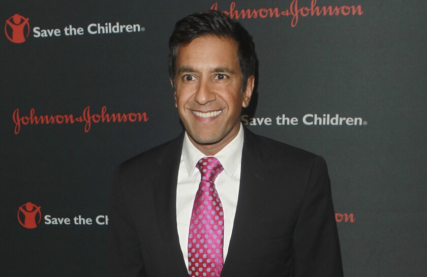 FILE - Sanjay Gupta attends the Save the Children 3rd Illumination Gala on Nov. 17, 2015, in New York. Gupta says he's worried that Americans are not getting clear enough messages about what they should or shouldn't be doing at this stage of the coronavirus pandemic. (Photo by Donald Traill/Invision/AP, File)
