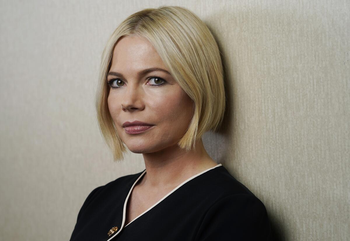 Michelle Williams, miembro del elenco de "The Fablemans" (“Los Fabelman”) posa para 