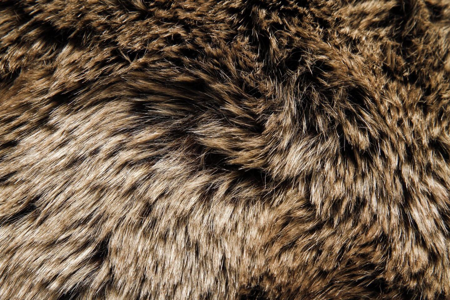 Luxe Faux Fur from Restoration Hardware