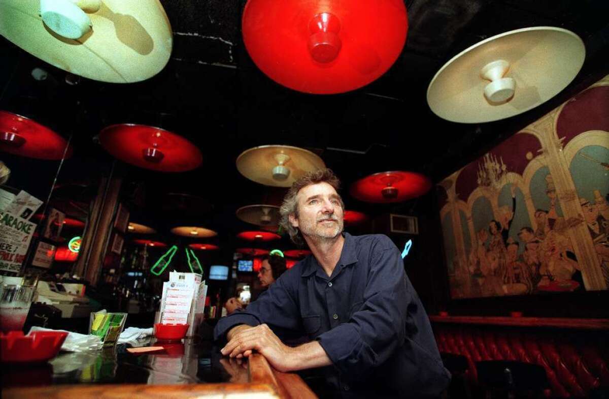 Curtis Hanson, inside the Frolic Room on Hollywood Boulevard in 1997.