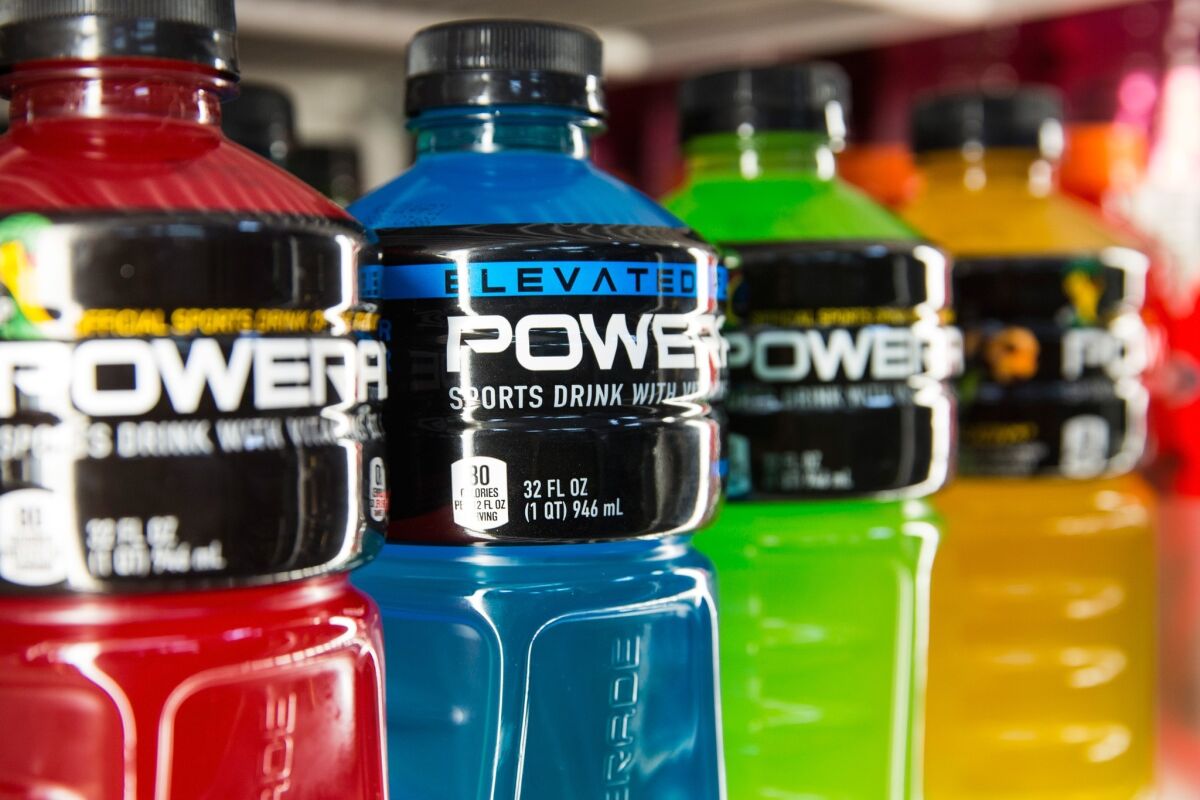 LeBron James is a spokesman for Powerade, the rival drink maker to Gatorade.