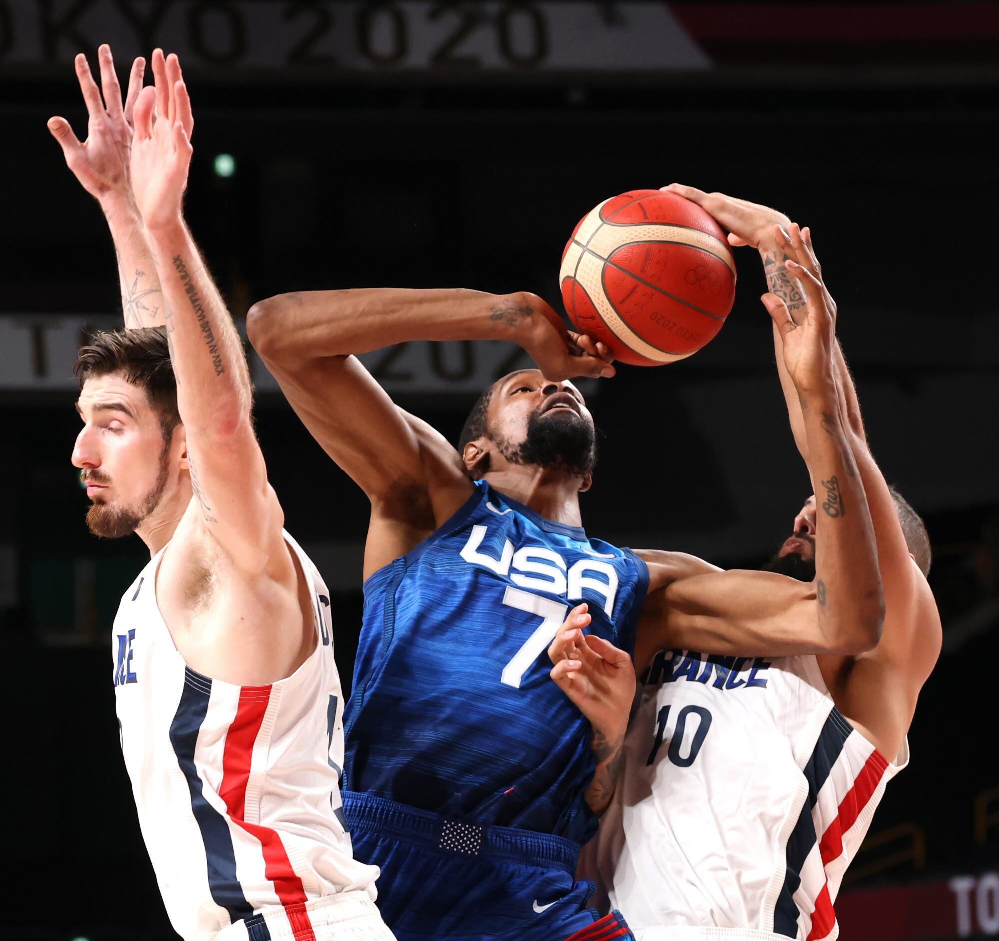 USA's Kevin Durant  