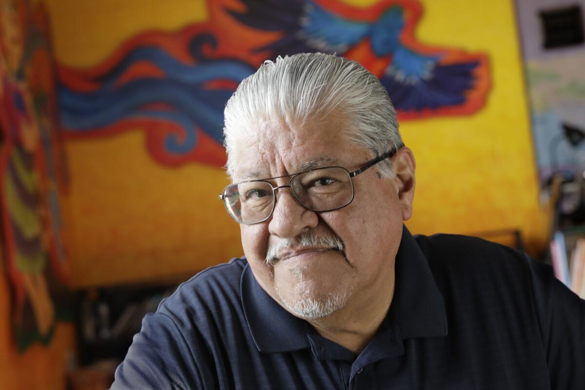 Luis Rodriguez, former L.A. poet laureate and author of the book “From Our Land to Our Land.”