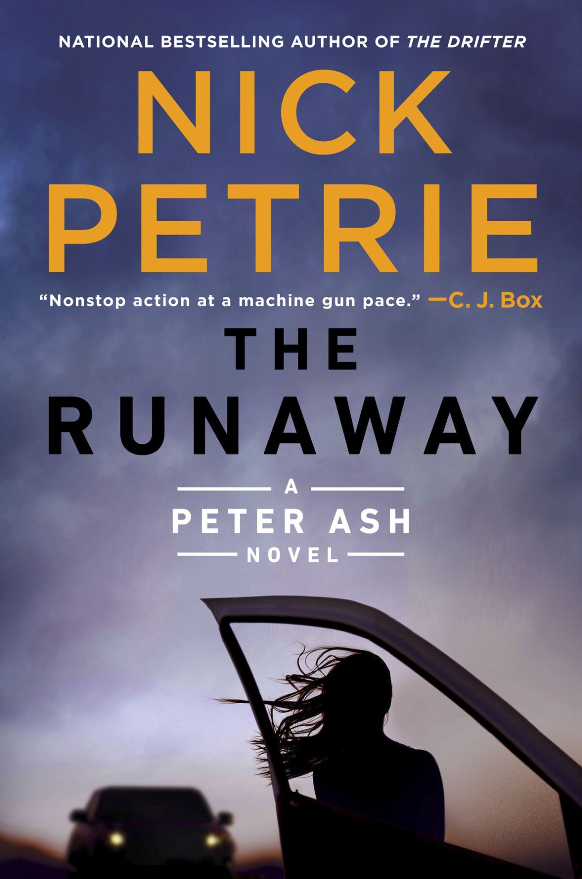 This cover image released by Putnam shows "The Runaway" by Nick Petrie. (Putnam via AP)