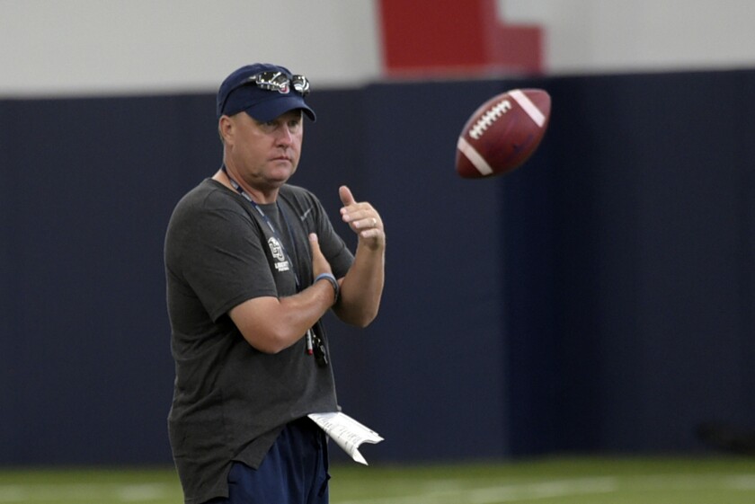 Liberty coach Hugh Freeze likely won’t be on the sidelines for the team’s season opener against Syracuse on Saturday.
