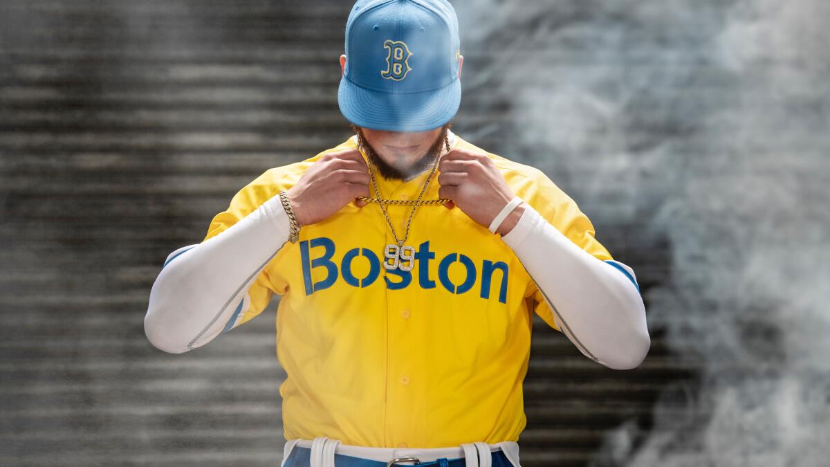 Alex Verdugo Boston Red Sox Nike City Connect Replica Player