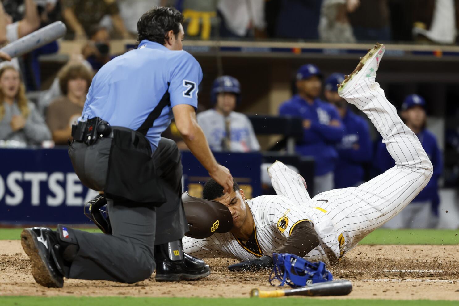 Padres' seventh inning against Dodgers will live forever - The San