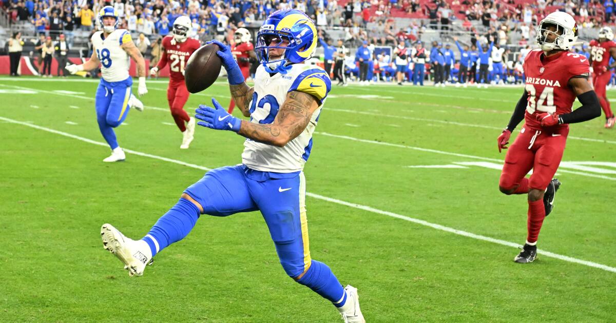 Blake Corum's career-best performance showcases Rams' surging rush attack