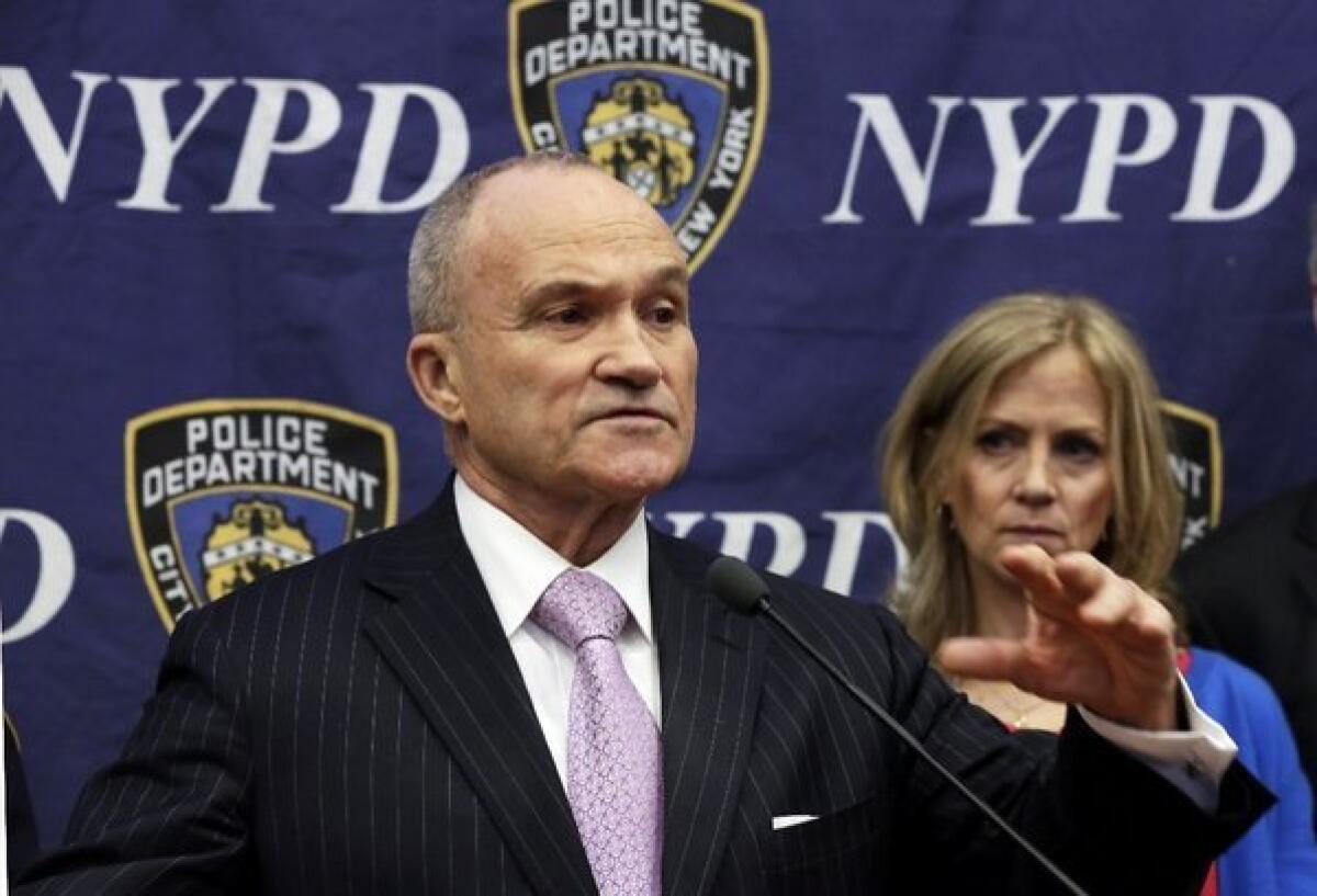 New York Police Commissioner Ray Kelly was shouted down at Brown University.
