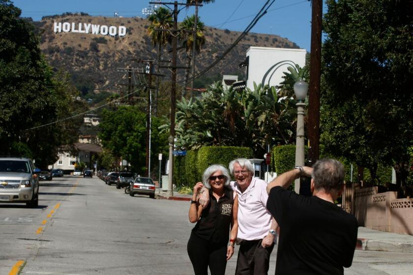 The not-so-famous are drawn to symbols of Hollywood and the lifestyle of those who call "the Hills" their home.