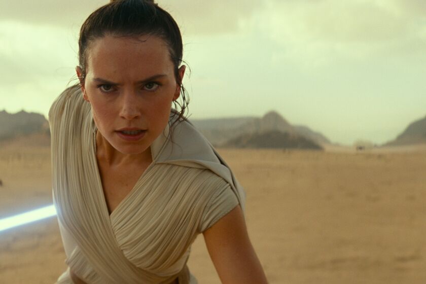 *****HOLIDAY MOVIE SNEAKS 2019*** DO NOT USE PRIOR TO SUNDAY, NOV 3, 2019.****Rey (Daisy Ridley) in STAR WARS: EPISODE IX. Credit: Lucasfilm Ltd.