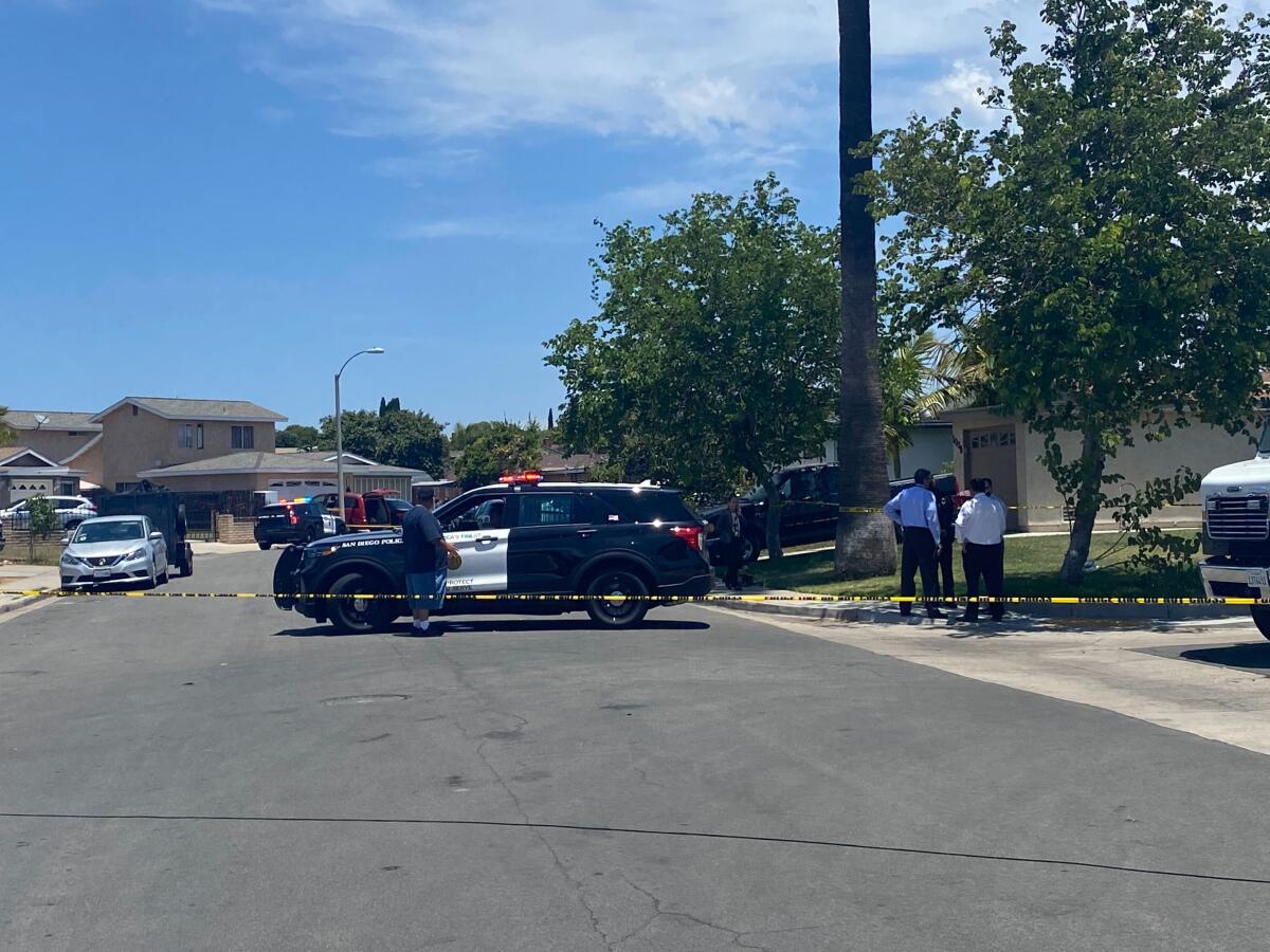 La policía está investigando un doble homicidio en Otay Mesa 