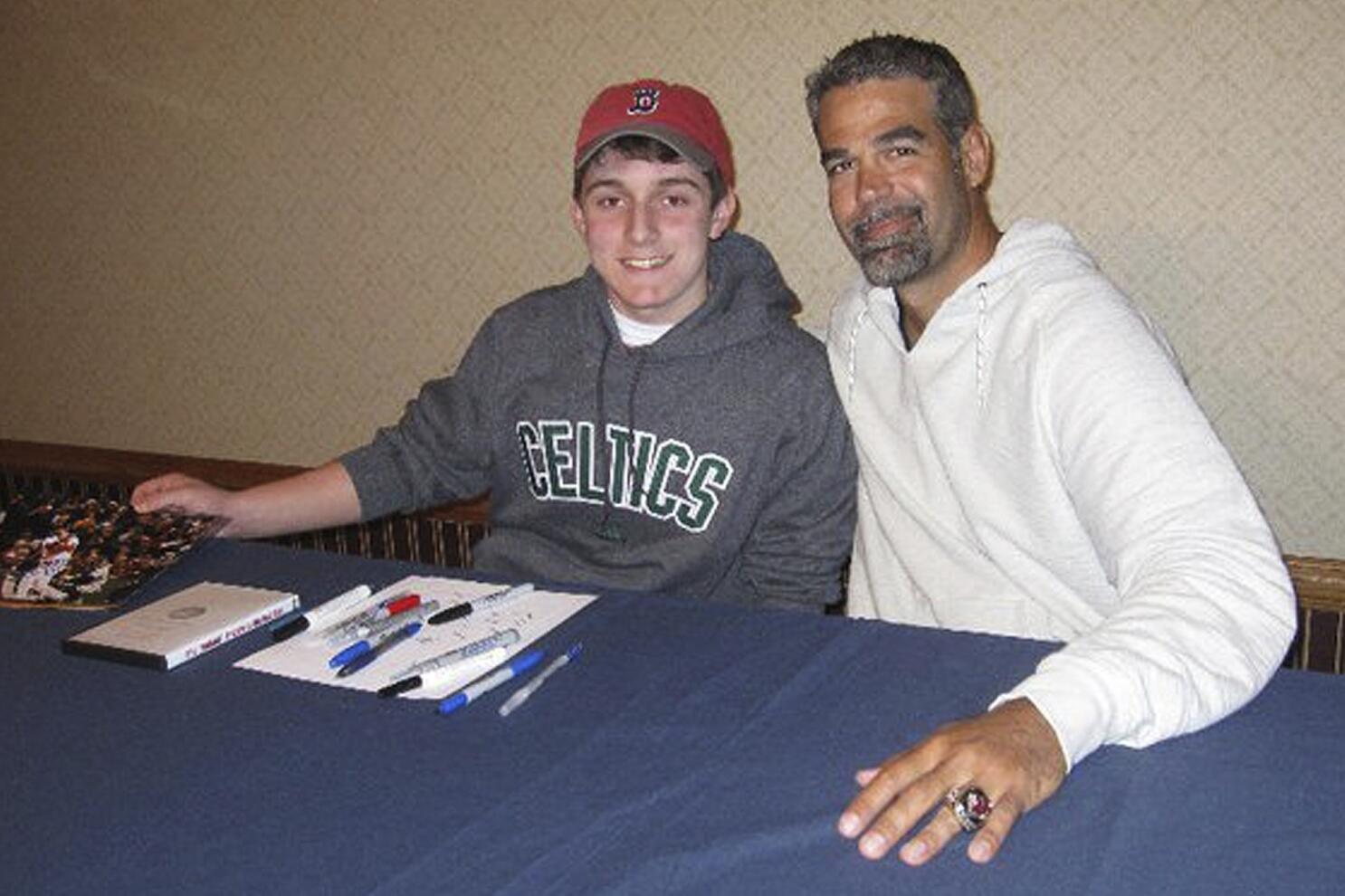 Autographed Red Sox Jersey- Mike Lowell