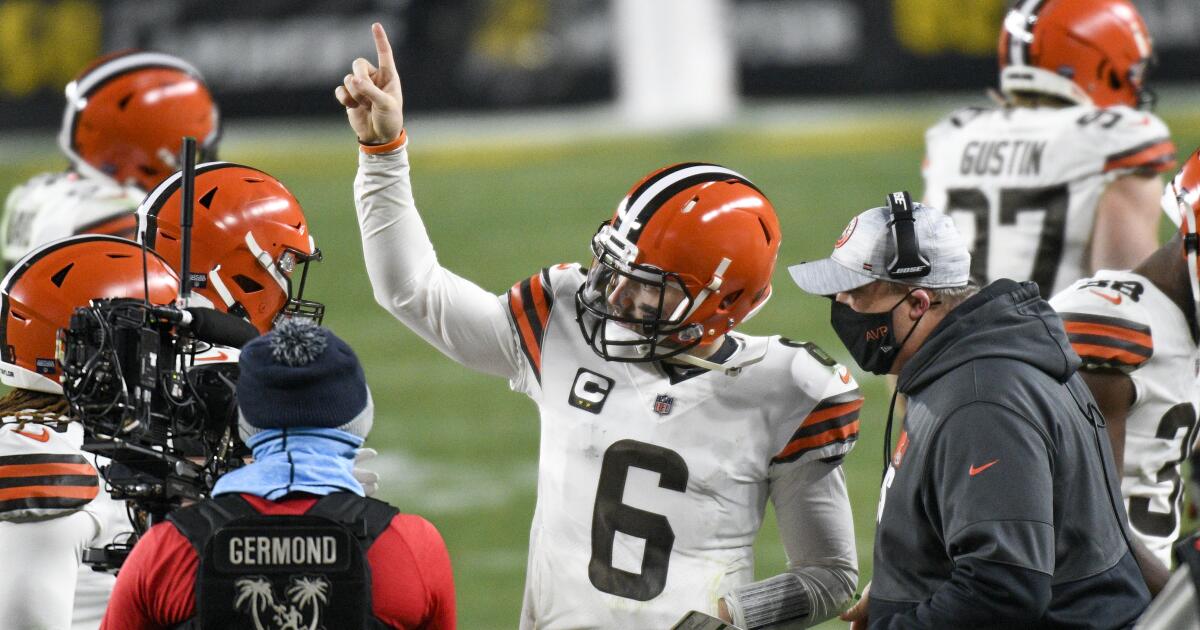 Browns beat Steelers 48-37 in Wild Card playoff game