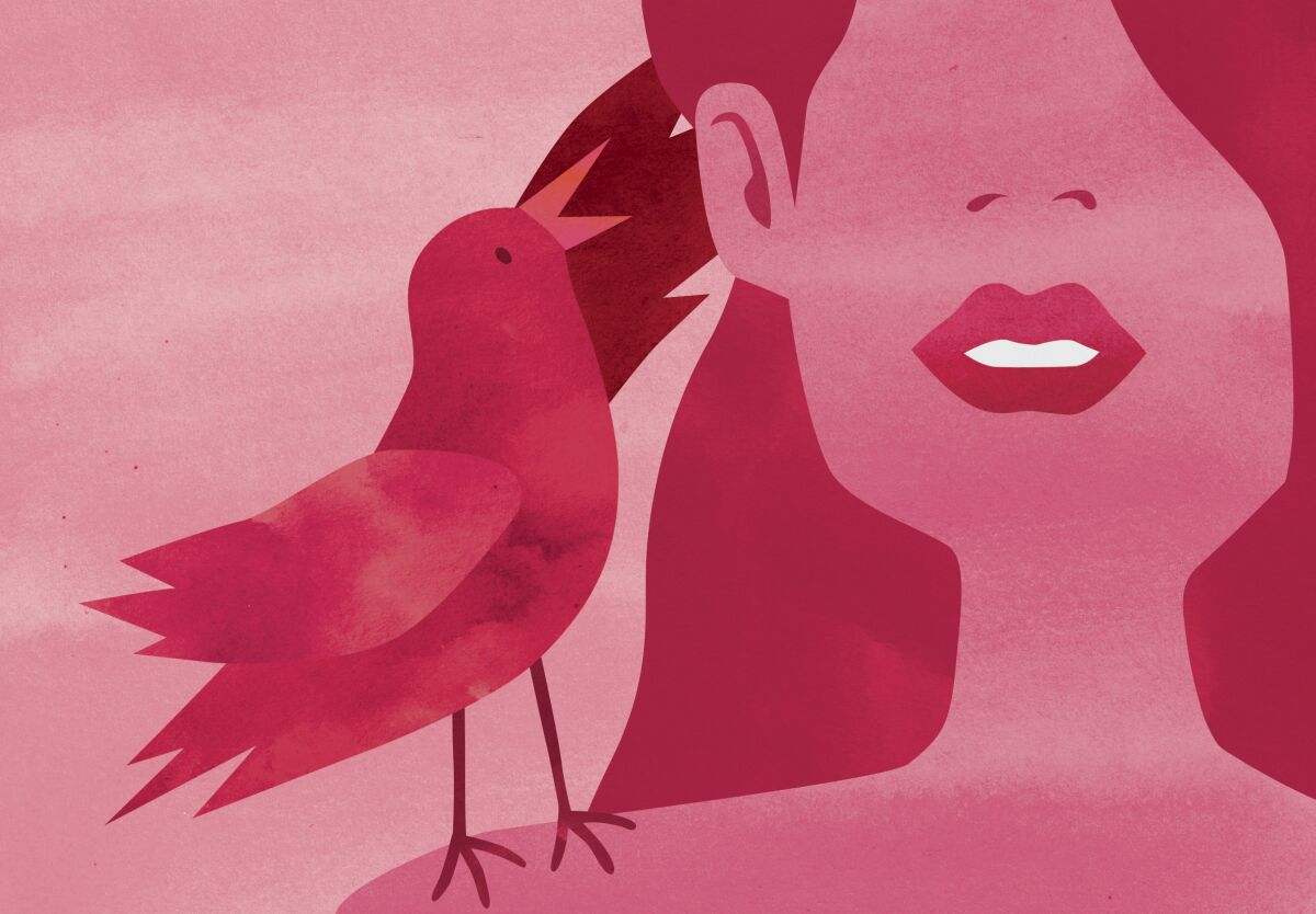 Illustration for piece on why humans find it so hard to resist taking bad advice.