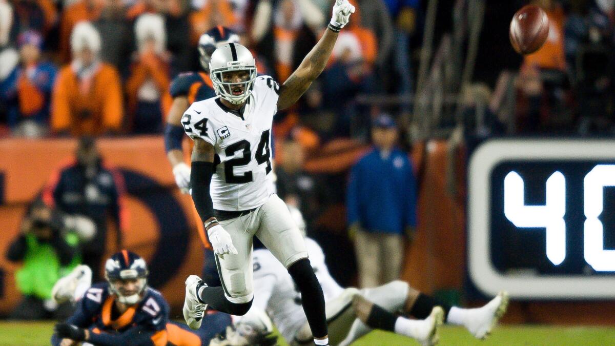 Raiders safety Charles Woodson still going strong at 39