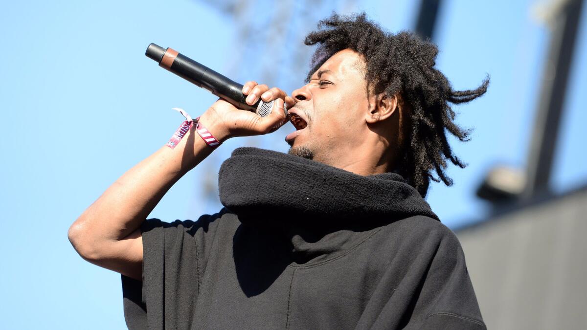 Rapper Danny Brown performs at Exposition Park in February.