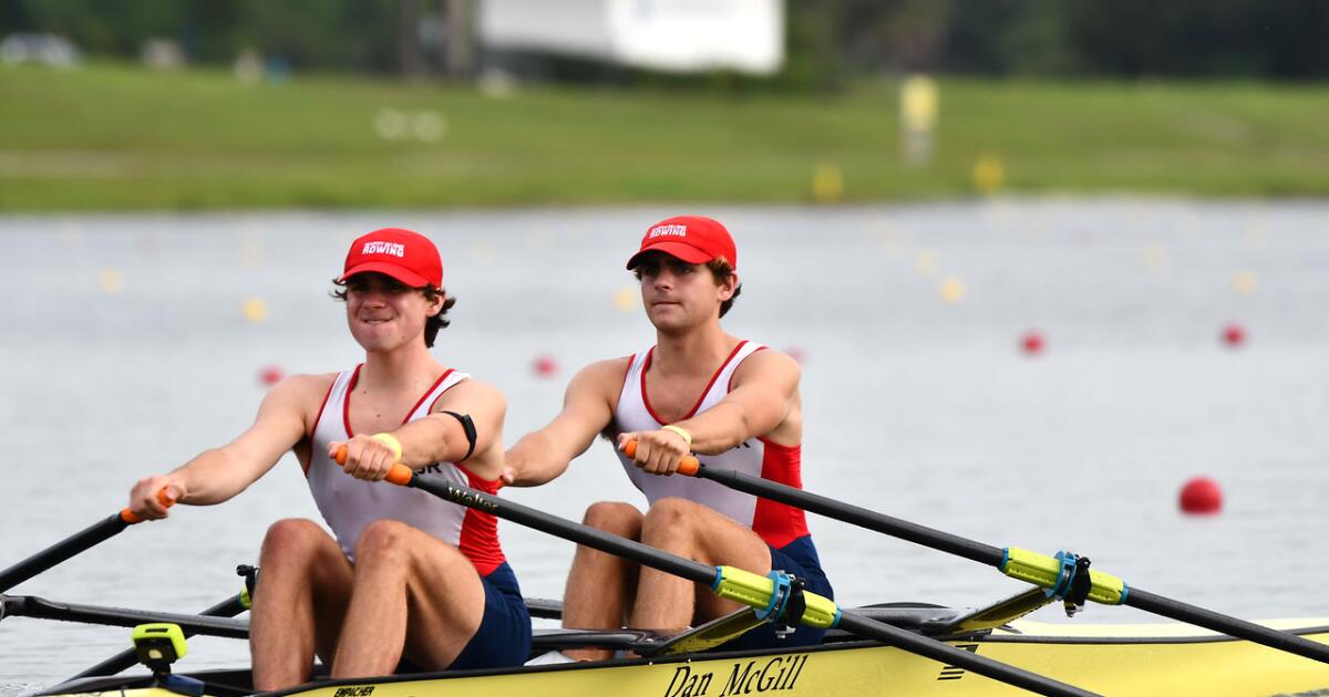 Newport Sea Base's Rybus twins qualify for World Rowing Championships ...