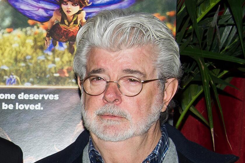 In a match made in several kinds of heaven, Stephen Colbert will temporarily emerge from his late-night interregnum to interview George Lucas, pictured, eight months before "Star Wars Episode VII" hits theaters.