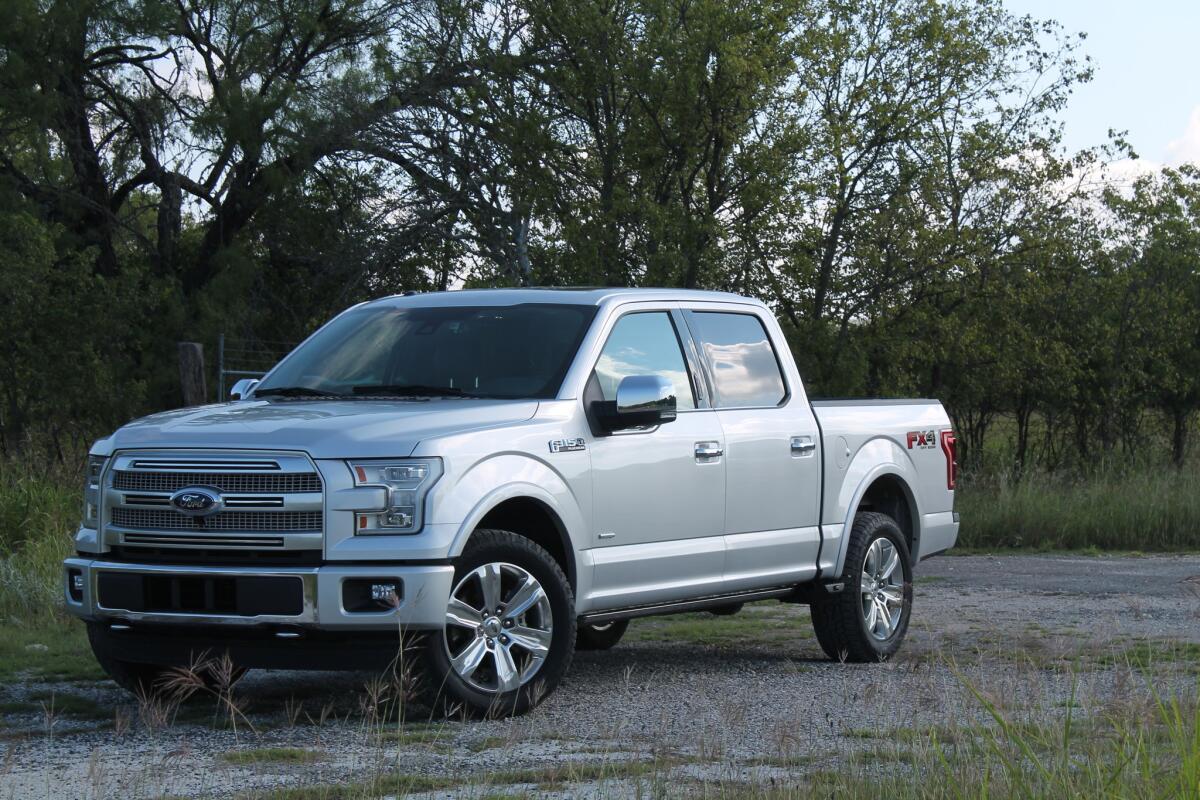 This loaded Ford F-150 Platinum 4x4 SuperCrew clocks in at just over $61,000.
