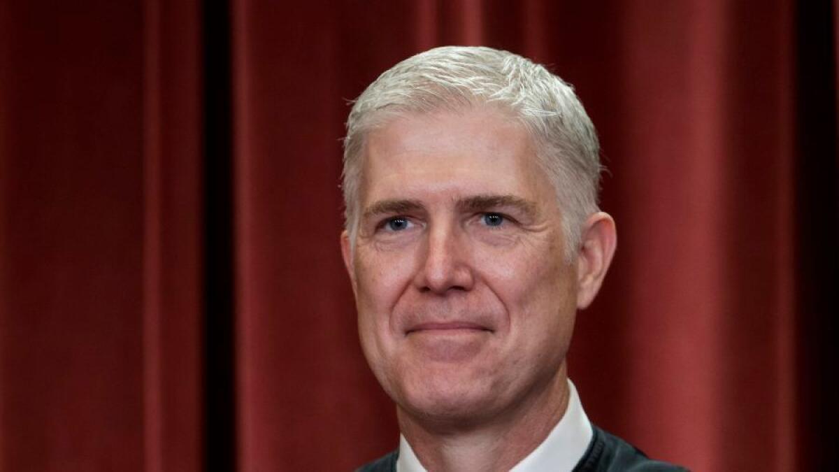 Justice Neil M. Gorsuch.