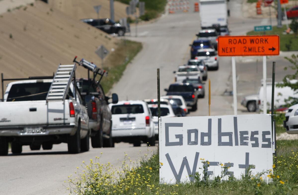 In the aftermath of the explosion that devastated portions of the town of West, Texas, residents have turned to their faith for comfort.