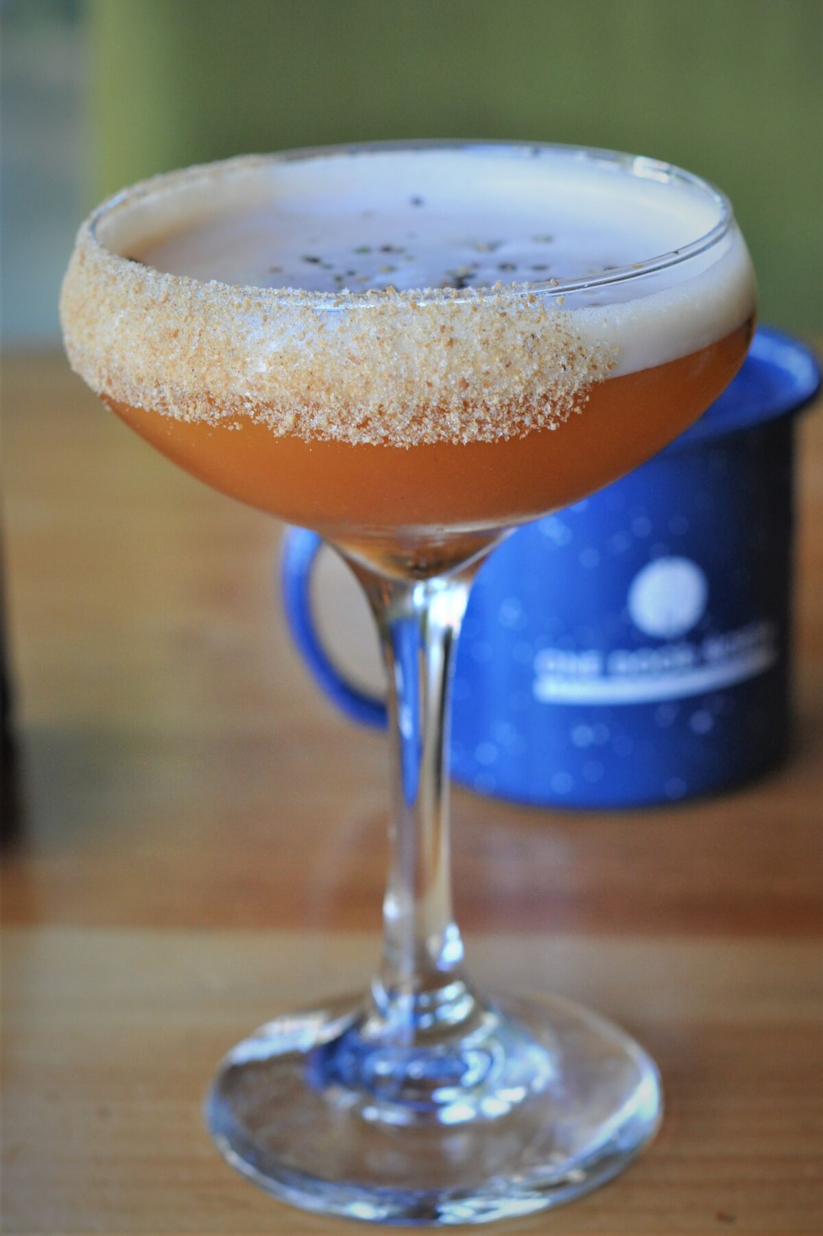 Spiced Pumpkin Martini is available at One Door North in North Park.