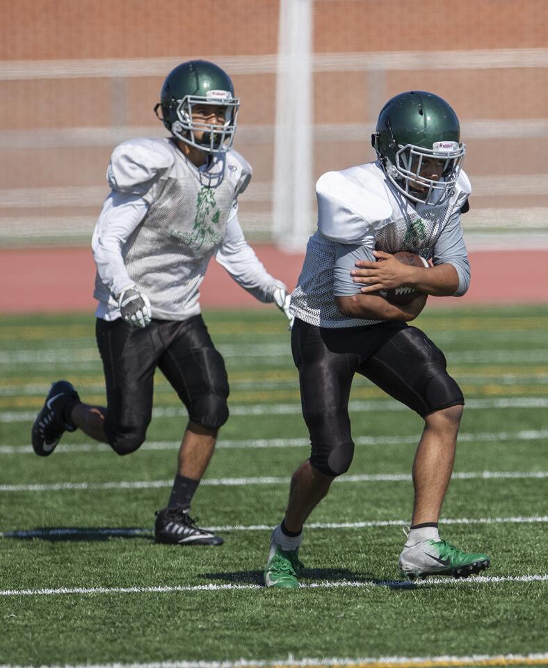 Photo Gallery: Costa Mesa High football practice